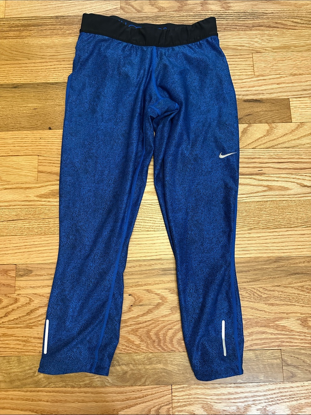 Nike Women’s Athletic Leggings with Black Waistband- Size Medium